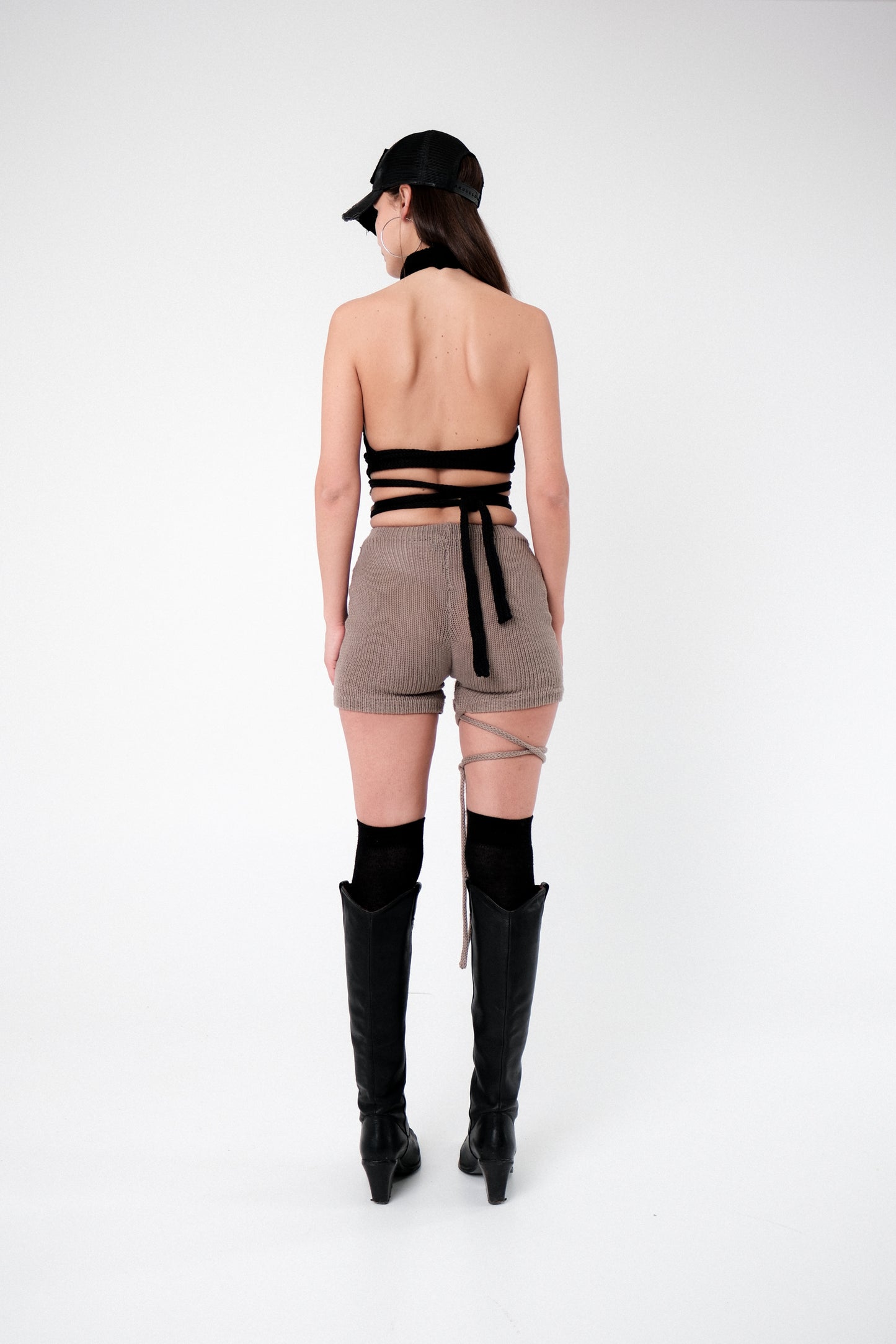 lace top brown