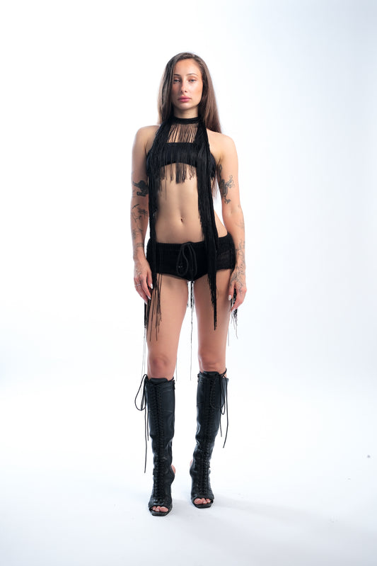 fringes scarf