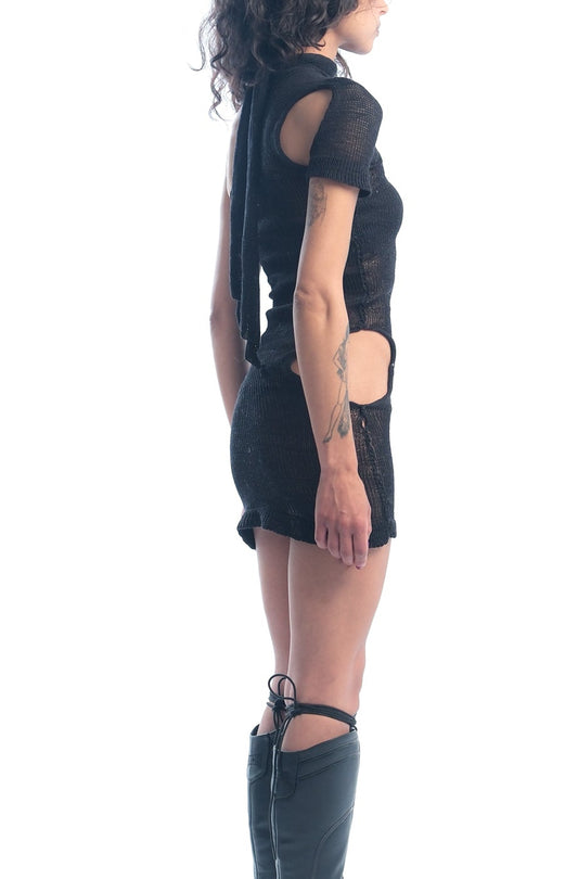 cut out mini dress