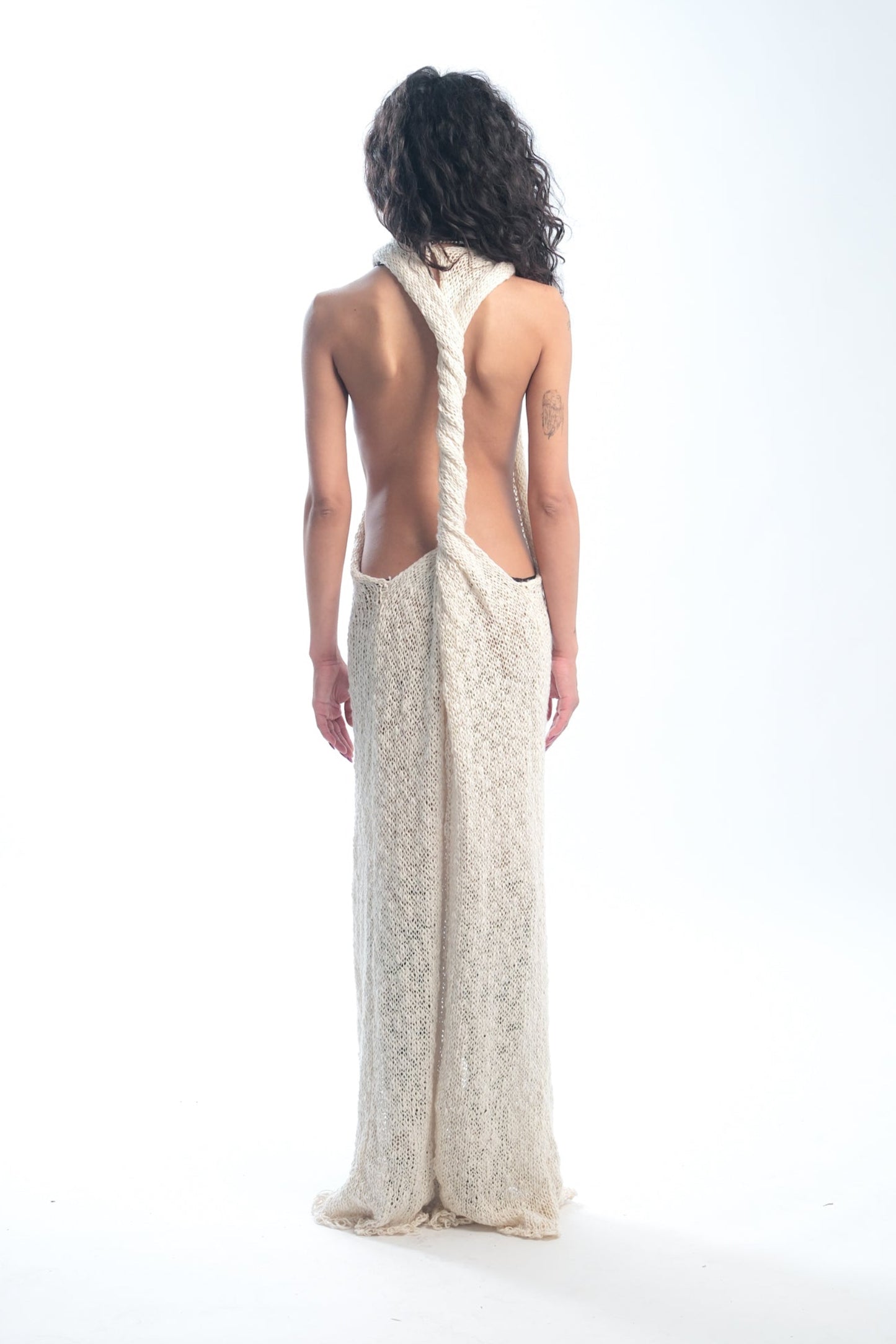 twisted maxi dress