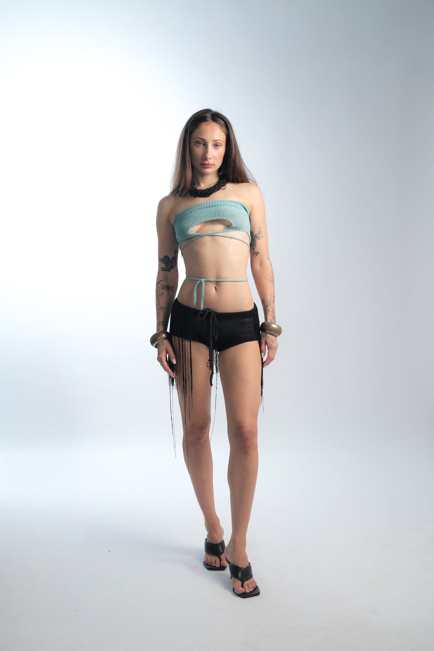 fringes shorts